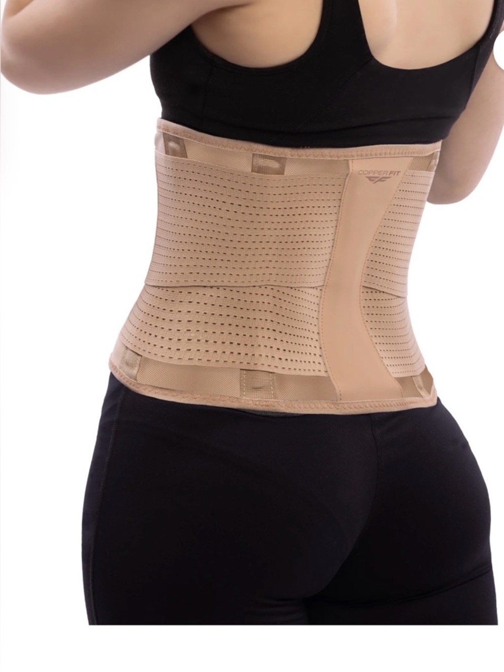 Copper Fit Beige Waist Cincher Shapewear